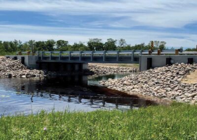 McCauley Crossing – RM of Moose Creek No. 33BridgesClient: Rural Municipality of Moose Creek No. 33Year: 2022