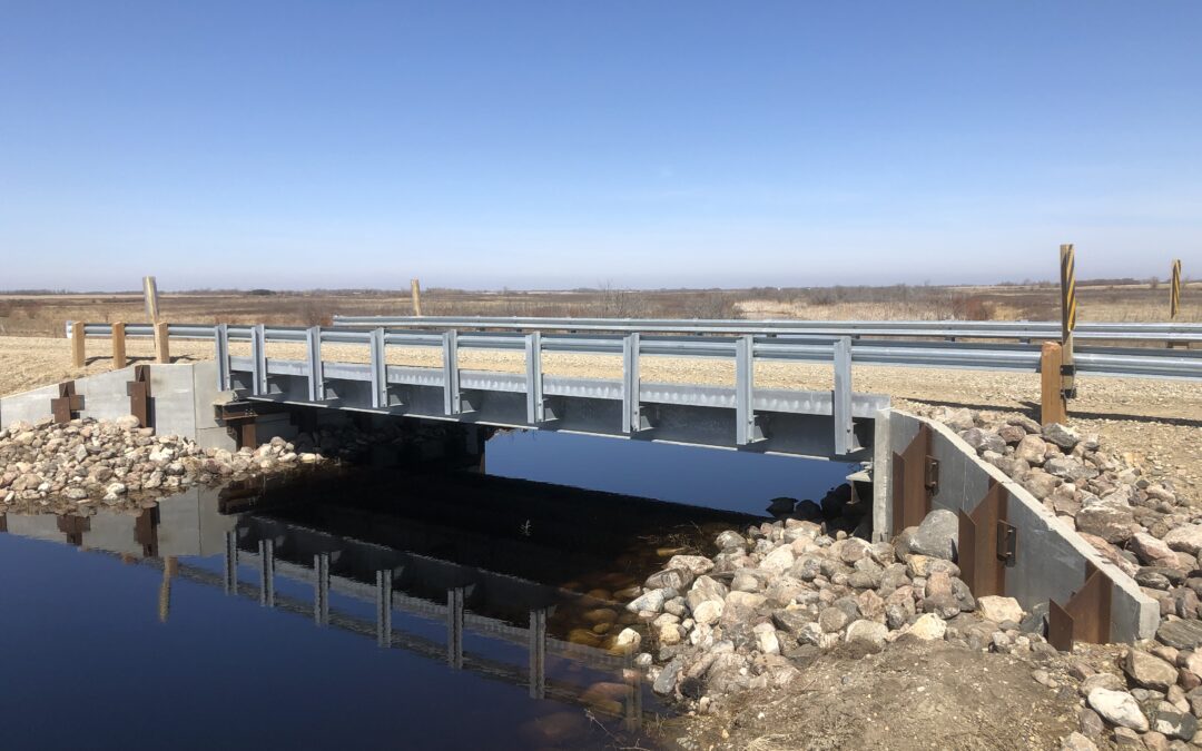 Minshull Bridge – Municipality of Two BordersBridgesClient: Rural Municipality of Two BordersYear: 2019