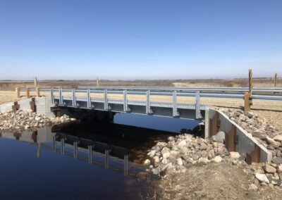 Minshull Bridge – Municipality of Two BordersBridgesClient: Rural Municipality of Two BordersYear: 2019